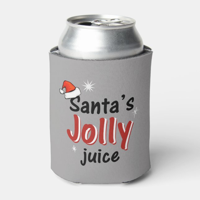 Rafraîchisseur Pour Canette Père Noël Jolly Jolly Juice Christmas Cheer Beer (Can devant)
