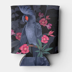 Rafraîchisseur Pour Canette Perroquet floral exotique : Nature tropicale