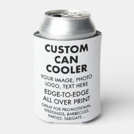 Rafraîchisseur Pour Canette Personnalisé Can Cooler Manche Blanc