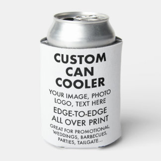 Rafraîchisseur Pour Canette Personnalisé Can Cooler Manche Blanc