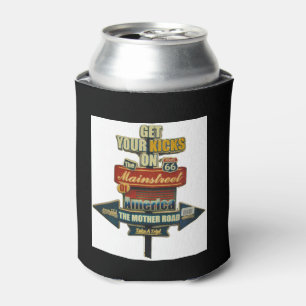 RAFRAÎCHISSEUR POUR CANETTE PERSONNALISÉ "CAN COOLER" ***ROUTE 66***