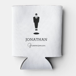 Rafraîchisseur Pour Canette Personnalisé Groomsman Gift Party personnalisé