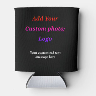 Rafraîchisseur Pour Canette personnaliser ajouter votre logo photo votre texte