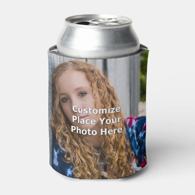 Rafraîchisseur Pour Canette Personnaliser Avec Votre Photo (Can devant)