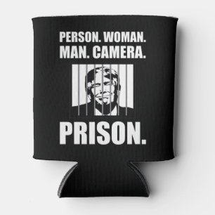 Rafraîchisseur Pour Canette Personne. Femme. Mec. Caméra. Prison.