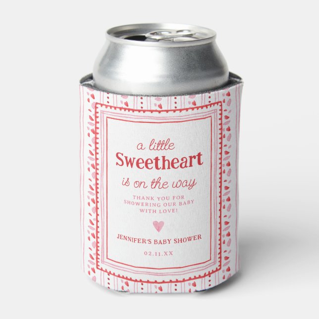 Rafraîchisseur Pour Canette Petit amour Valentine's Shower Favors (Can devant)