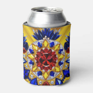 Rafraîchisseur Pour Canette Peut refroidir avec des couleurs roumaines design