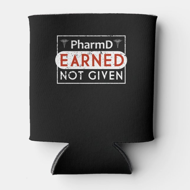Rafraîchisseur Pour Canette Pharmacien RX Pharmacie PharmD Cadeau gagné (Devant)