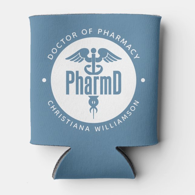 Rafraîchisseur Pour Canette PharmD Docteur en pharmacie Pharmacy Graduation Ph (Devant)