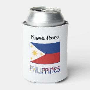 Rafraîchisseur Pour Canette Philippines et drapeau philippin personnalisés