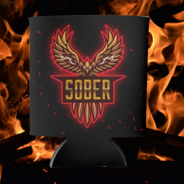 Rafraîchisseur Pour Canette Phoenix rouge Sober (Créateur téléchargé)