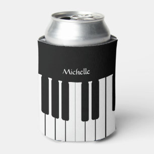 Rafraîchisseur Pour Canette Piano Keyboard Music Personnalisé