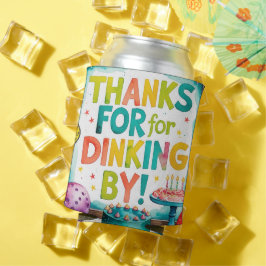 Rafraîchisseur Pour Canette Pickleball Anniversaire thème