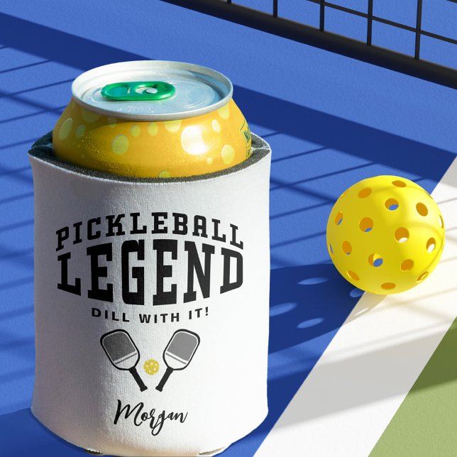 Rafraîchisseur Pour Canette Pickleball Legend Custom Name Citation Funny Cool (Pickleball Legend Custom Name Quote Funny Cool Can Cooler)