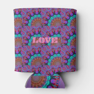 Rafraîchisseur Pour Canette Pink-LOVE-MANDALA peut refroidir