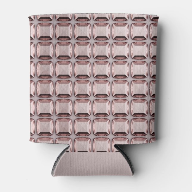 Rafraîchisseur Pour Canette Pink Morganite Gemstones  (Devant)
