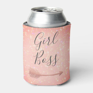 Rafraîchisseur Pour Canette "Pink Shimmery Girl Boss