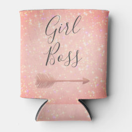 Rafraîchisseur Pour Canette "Pink Shimmery Girl Boss
