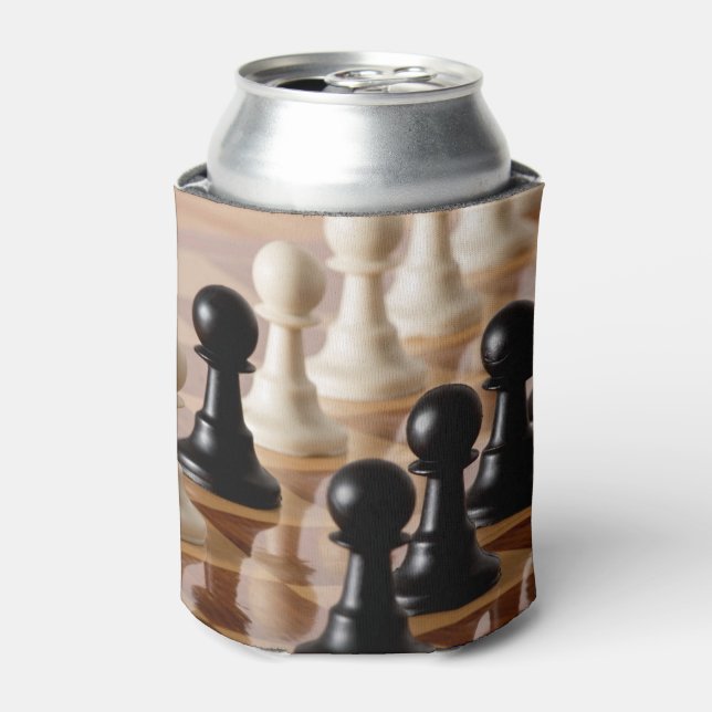 Rafraîchisseur Pour Canette Pions sur le tableau d'échecs (Can devant)