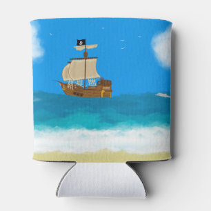 Rafraîchisseur Pour Canette Pirate bateau peut refroidir