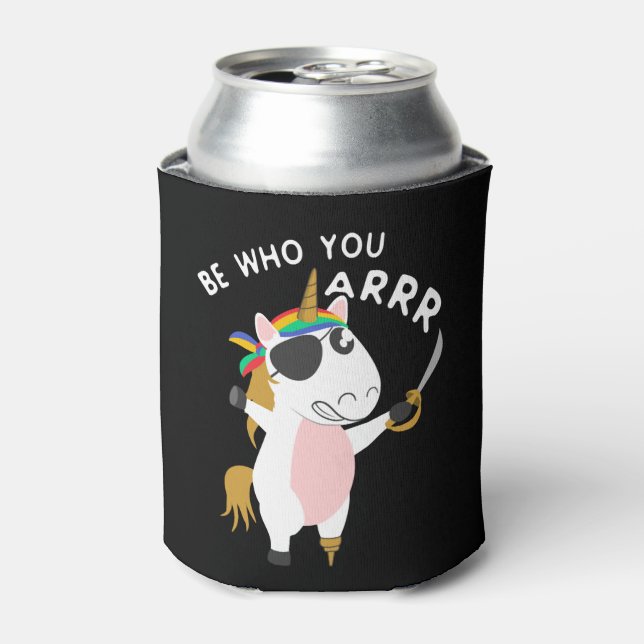 Rafraîchisseur Pour Canette Pirate Unicorn (Can devant)