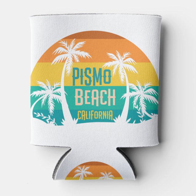 Rafraîchisseur Pour Canette Pismo Beach Retro (Devant)