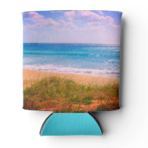 Plage avec Mer Bleue Turquoise