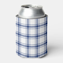 Plaid Nautique Bleu et Blanc