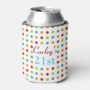 Rafraîchisseur Pour Canette Pois multicolores