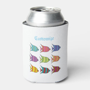 Rafraîchisseur Pour Canette Poisson tropical multicolore Thunder_Cove
