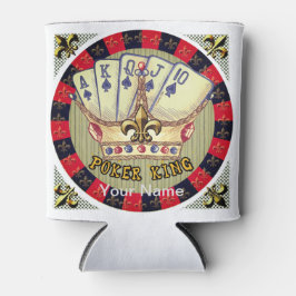 Rafraîchisseur Pour Canette Poker King Can Cooler