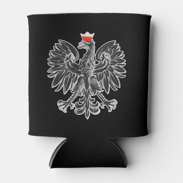 Rafraîchisseur Pour Canette Polska Aigle Can Cooler Sleeve - Polska & Bières (Devant)