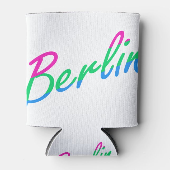 Rafraîchisseur Pour Canette Polysexualité de Berlin (Devant)
