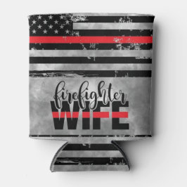 Rafraîchisseur Pour Canette Pompier Femme Americana Peut Cooler