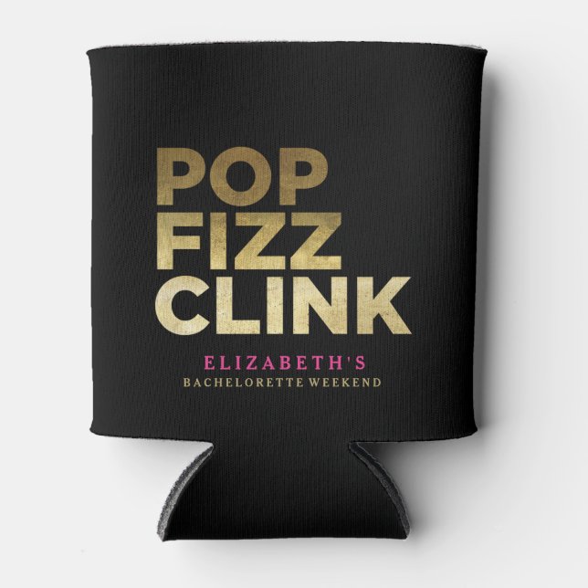 RAFRAÎCHISSEUR  POUR CANETTE POP FIZZ CLINK BACHERLOTTE PARTI (Devant)