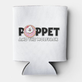 Rafraîchisseur Pour Canette Poppet et le logo Wolfpack Can Cooler