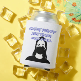 Rafraîchisseur Pour Canette Porter un style Graffiti Masque