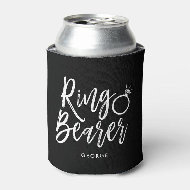 Rafraîchisseur Pour Canette Porteur | Style de script Mariage personnalisé (Can devant)