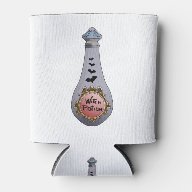 Rafraîchisseur Pour Canette Potion de sorcière (Devant)