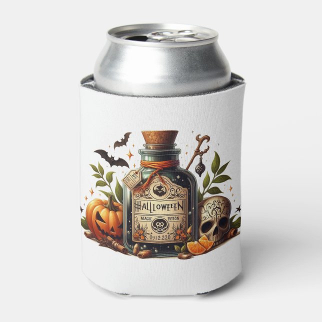 Rafraîchisseur Pour Canette Potion magique d'Halloween (Can devant)