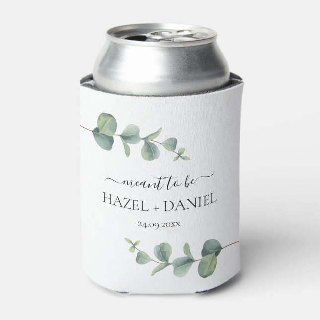 Rafraîchisseur Pour Canette Pour être Eucalyptus Mariage de verdure (Can devant)