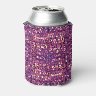 Rafraîchisseur Pour Canette Pousse de soude violet pixellée