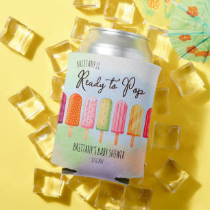 Rafraîchisseur Pour Canette Prêt à pop Popsicle Baby shower Favor