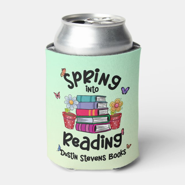 Rafraîchisseur Pour Canette Printemps En Lecture Dustin Stevens Livres (Can devant)
