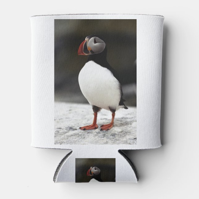 Rafraîchisseur Pour Canette Puffin. (Devant)