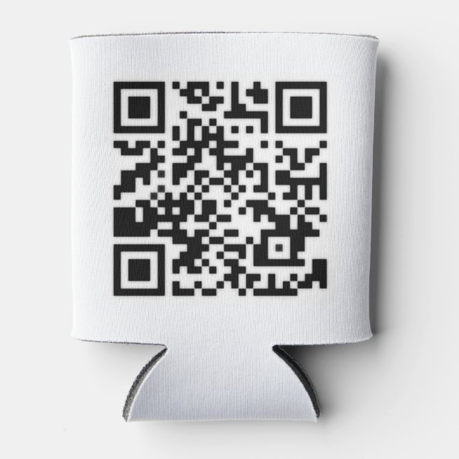 Rafraîchisseur Pour Canette Qr Code RickRoll Gif (Devant)