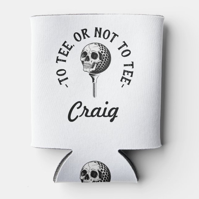 Rafraîchisseur Pour Canette Quote de Golfeur amusant personnalisé simple (Devant)