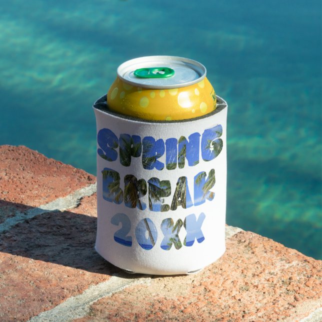 Rafraîchisseur Pour Canette Rafraîchisseur de canette pour Spring Break - Kooz (Piscine in situ)