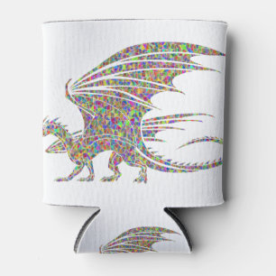 Rafraîchisseur Pour Canette Rainbow Dragon Tribal Tattoo Idée cadeau