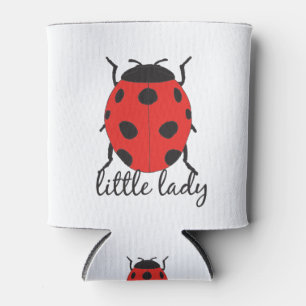 Rafraîchisseur Pour Canette Red & Black Baby Ladybug mignon Red Ladybug Insect